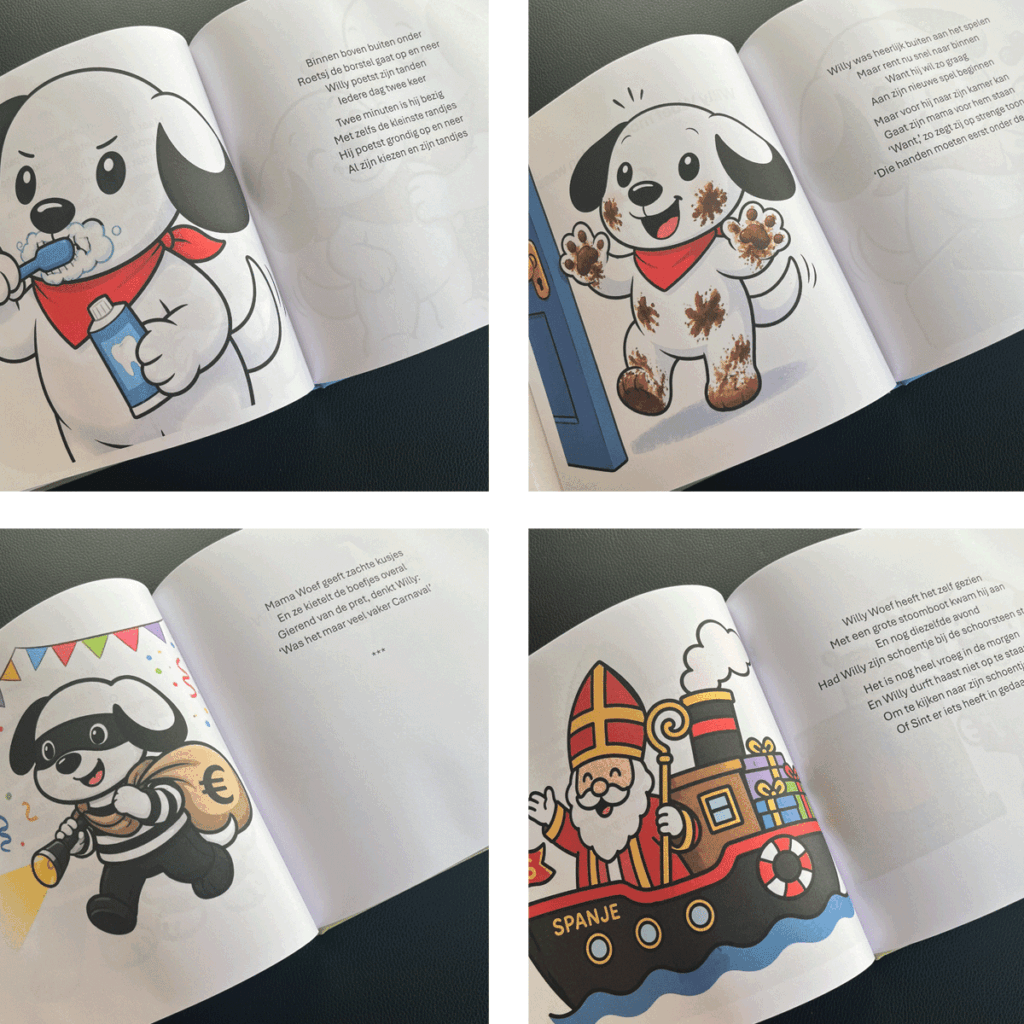 Willy Woef: kleine verhalen die grote stappen helpen maken