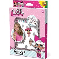 Sinterklaascadeautjes - LOL Tattoos metallic