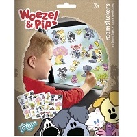 Sinterklaascadeautjes - Raamstickers Woezel en Pip