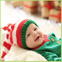 Baby's eerste kerst, hoe bijzonder is dat!