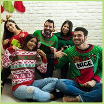 De foute kersttrui, heb jij hem al in de kast?