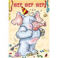 Een kaartje is altijd leuk!