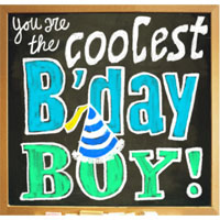 Een kaartje is altijd leuk!