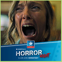 Horror night, OMG dat wordt een avondje griezelen!