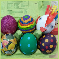 Knutselen - Paas eieren versieren
