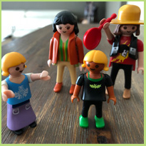 Kinderen, ouders en playmobil