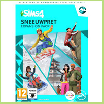 Sneeuwpret: Duik jij met de Sims de sneeuw in?