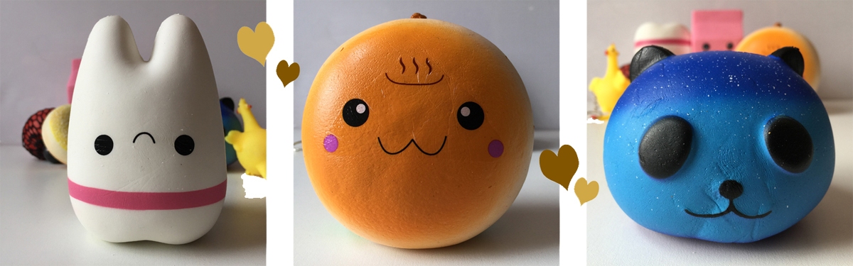 Squishies van AliExpress : Schattig, zacht en kneedbaar