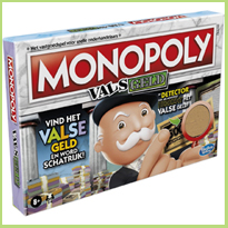 Maak kans op het bordspel Monopoly Vals geld