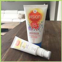 Vision zonnecrème, ter bescherming van de huid