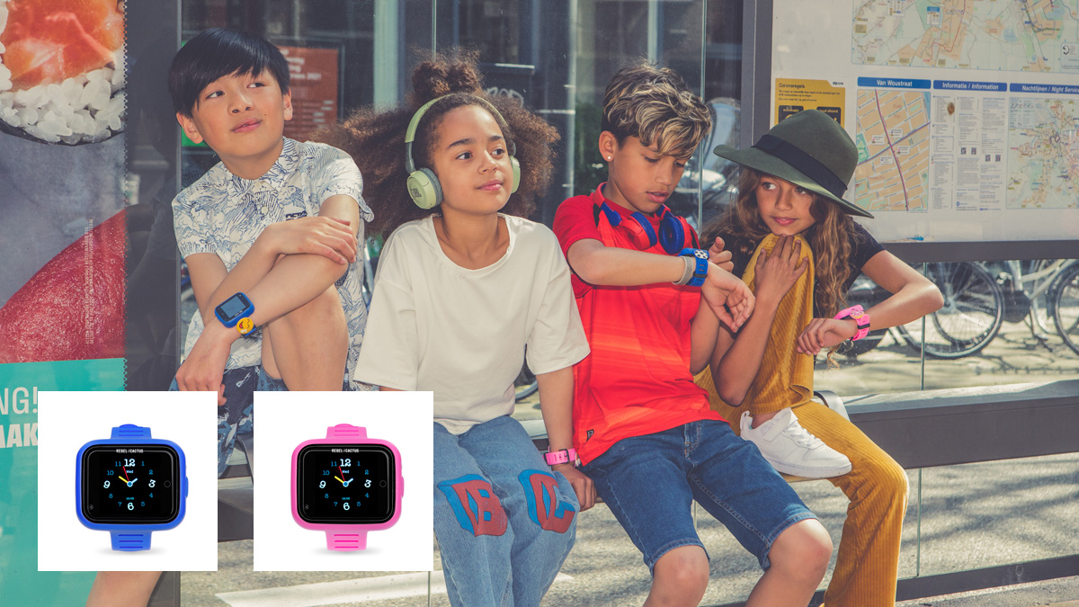Maak kans op een kei gave Rebel Cactus kindersmartwatch!