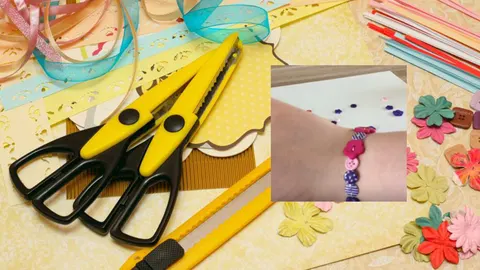 Knutsel een knopen armband
