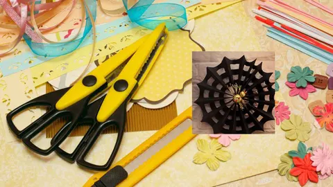 Spinnenweb voor Halloween