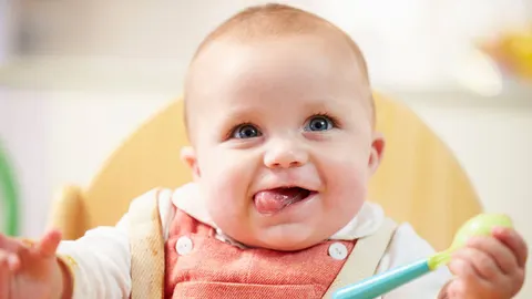 Ontwikkeling baby in maand 5