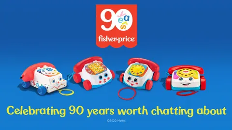 Fisher-Price wordt 90 jaar