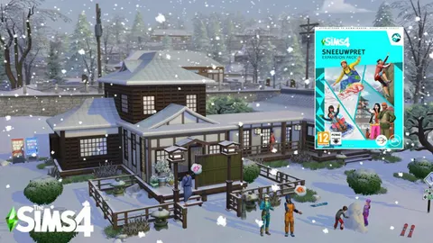 De sims duiken de sneeuw in met expansion pack Sneeuwpret