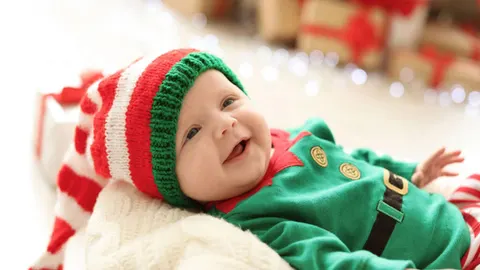 Baby's eerste kerst, hoe bijzonder is dat!