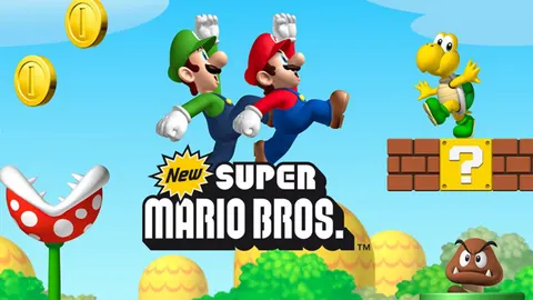 De spellen van Super Mario Bros