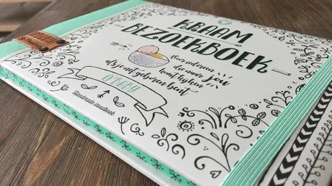 kraambezoekboek, voor bijzondere boodschappen van het kraambezoek