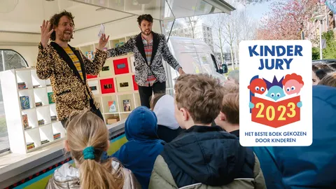 Speciale Kinderjury Boekenbus reist door hele land