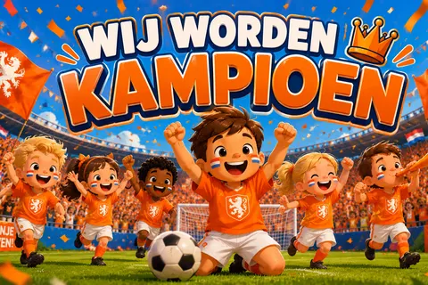 Wij worden kampioen