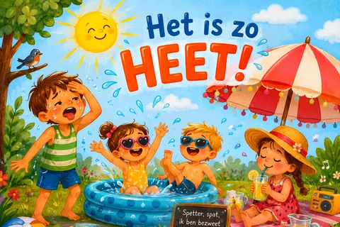 Het is zo heet