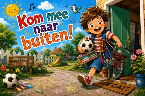 Kom mee naar buiten!