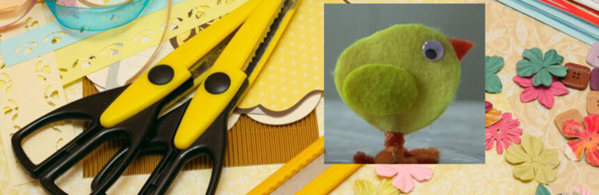 Paaskuikentje van vilt