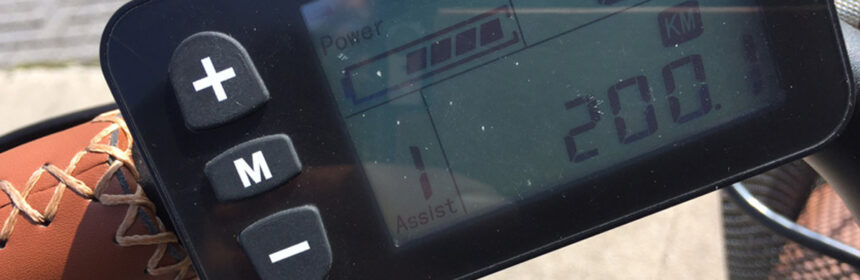 Op de e-bike: De eerste 200 kilometer!