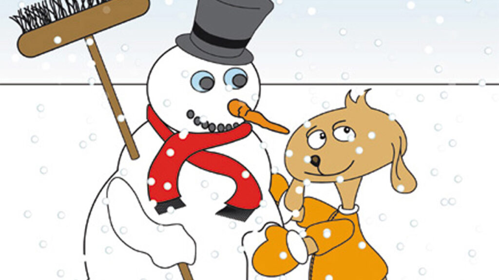 Willy Woef in de winter (voorleesverhaaltje)