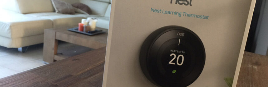 Nest Thermostat - Niet alleen mooi maar ook slim!