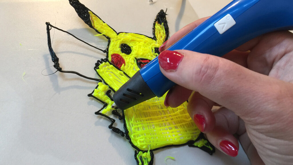 3D figuren maken met de Printing pen