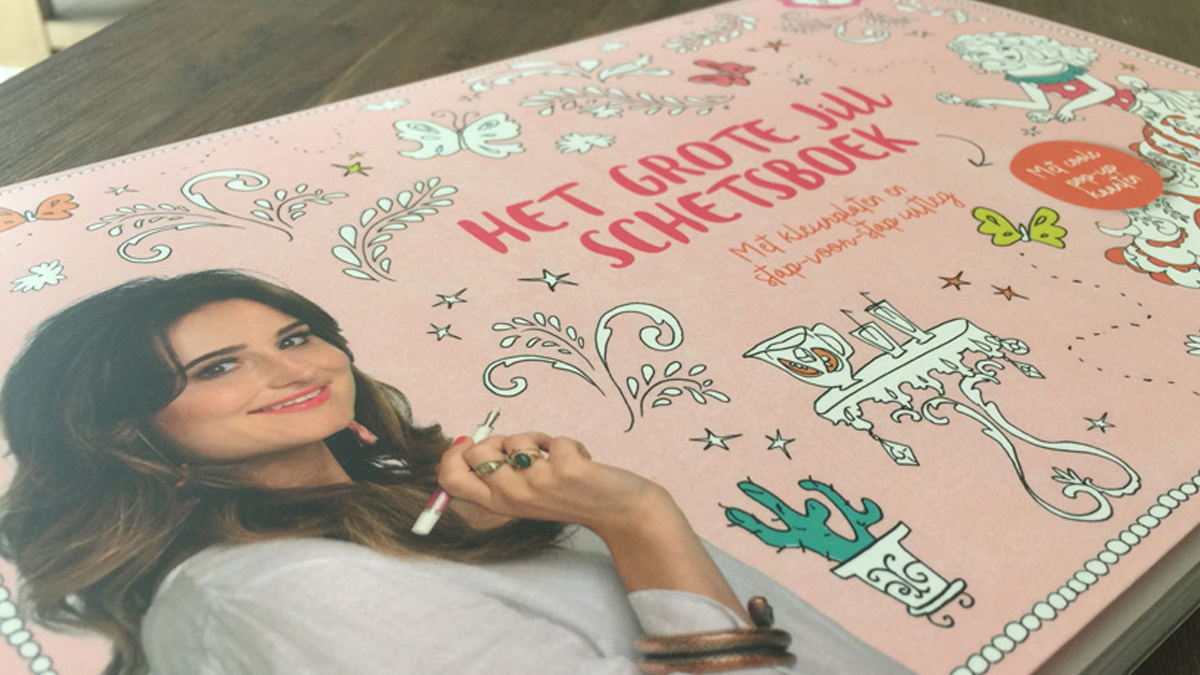 Het grote Jill schetsboek
