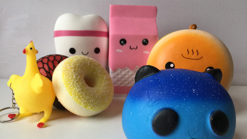 Squishies van AliExpress : Schattig, zacht en kneedbaar