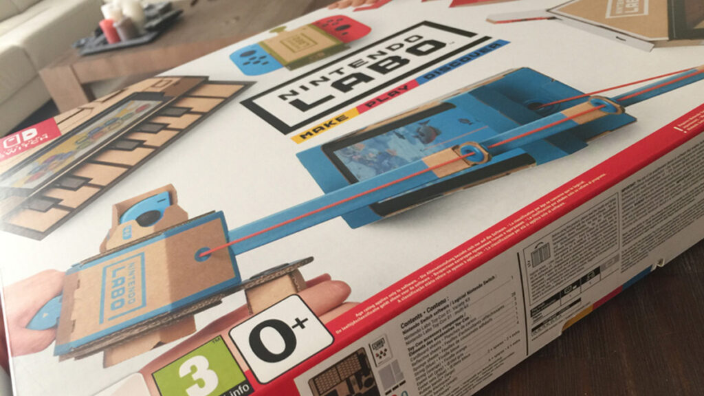 Nintendo LABO, dat is bouwen, ontdekken en gamen!