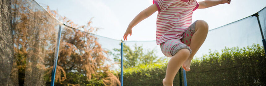 Houd je kind gezond door een trampoline