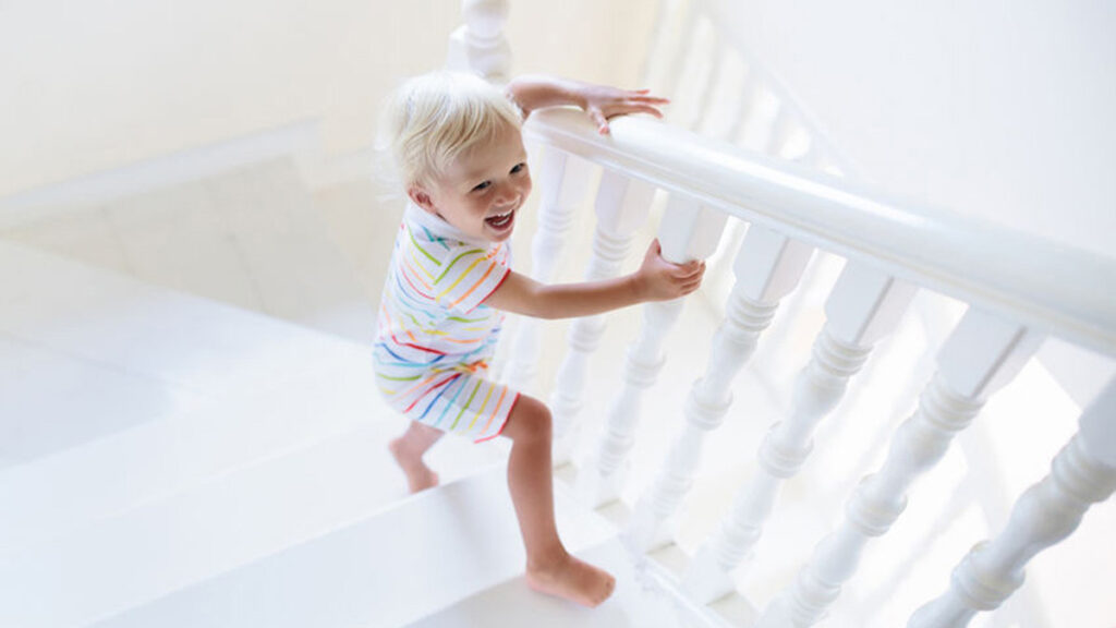 Een veilige trap voor de kinderen