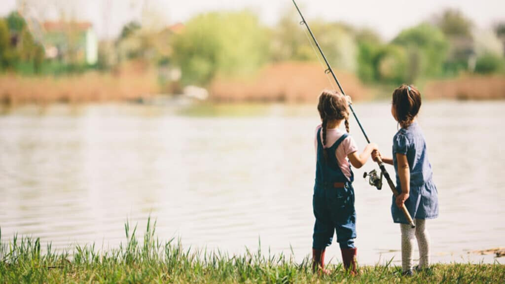 De avonturen van een beginnende visser: vissen met kinderen