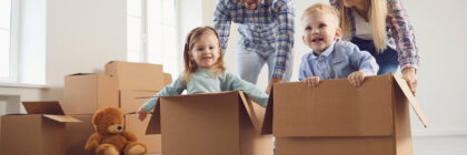 Verhuizen met kleine kinderen. Hoe laat je het soepel verlopen?