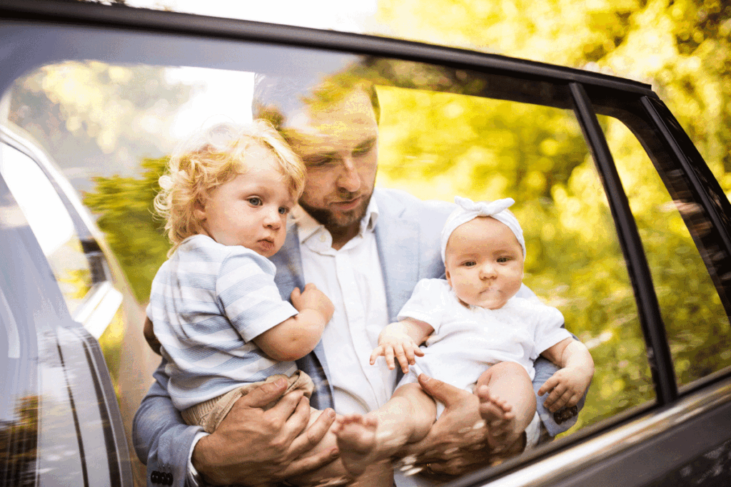 Een grotere auto vanwege gezinsuitbreiding