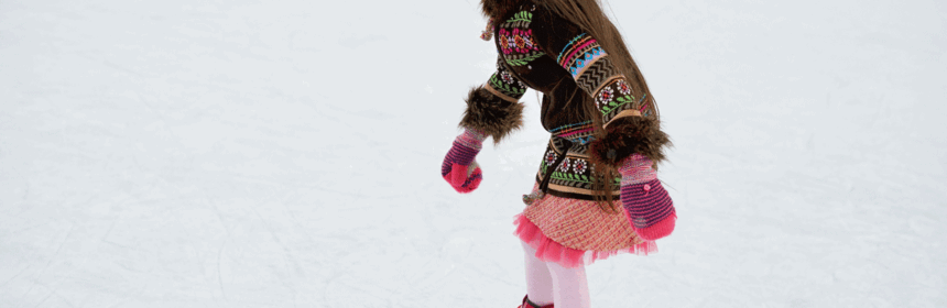 Hoe leer je kinderen schaatsen?