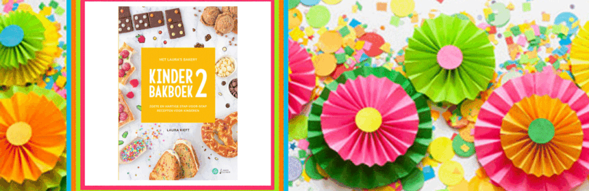 Gratis winactie: 3x Laura’s Bakery Kinderbakboek 2