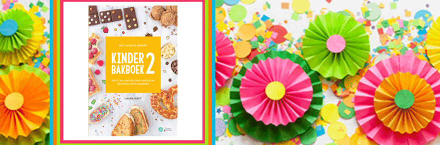 Gratis winactie: 3x Laura’s Bakery Kinderbakboek 2