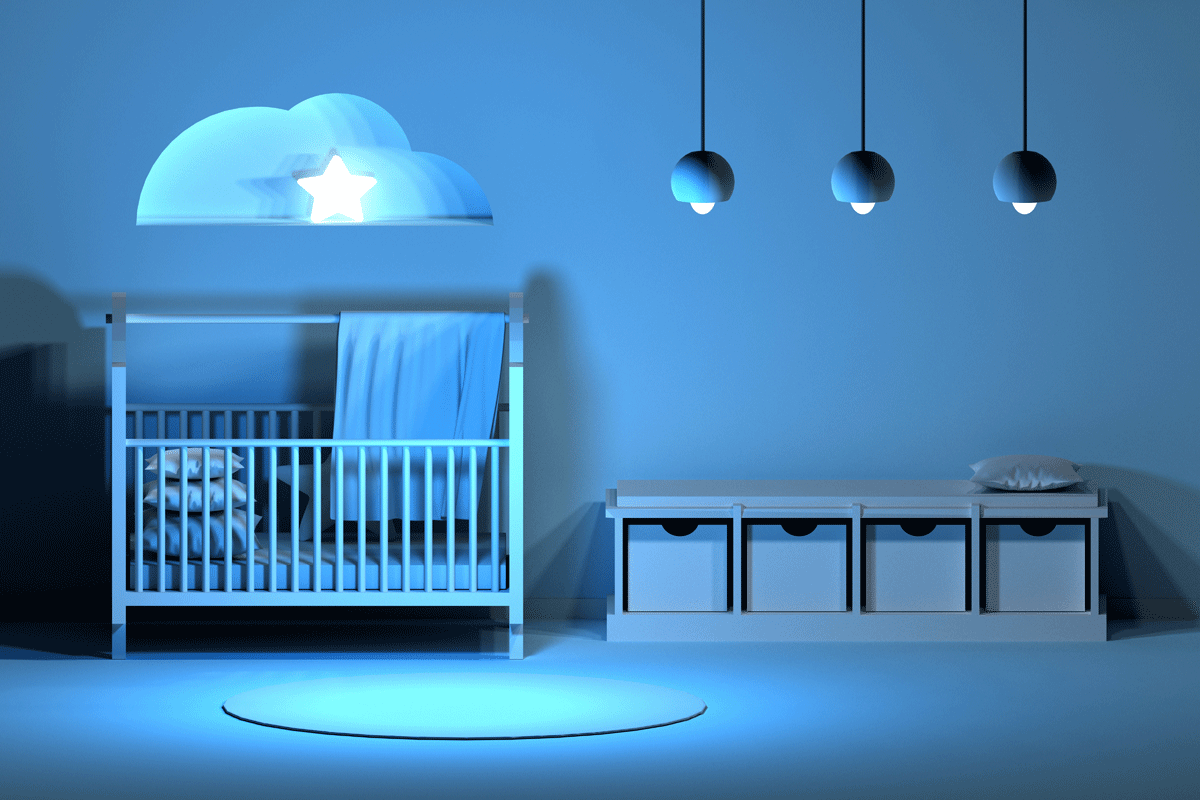 5 x LED verlichting in de kinderkamer