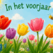 In het voorjaar