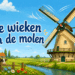 De wieken van de molen